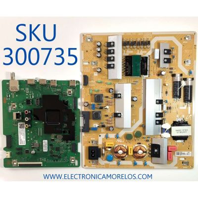 KIT DE TARJETAS PARA TV SAMSUNG / NUMERO DE PARTE MAIN BN94-15313X / BN41-02756A / BN97-16662X / BN41-02756B / BN9415313X / FUENTE BN4401056A / L75S6N_THS / BN44-01056A / PANEL CY-BT075HGEV1H / DISPLAY HV750QUB-F9A / MODELOS UN75TU8000FXZA BB03